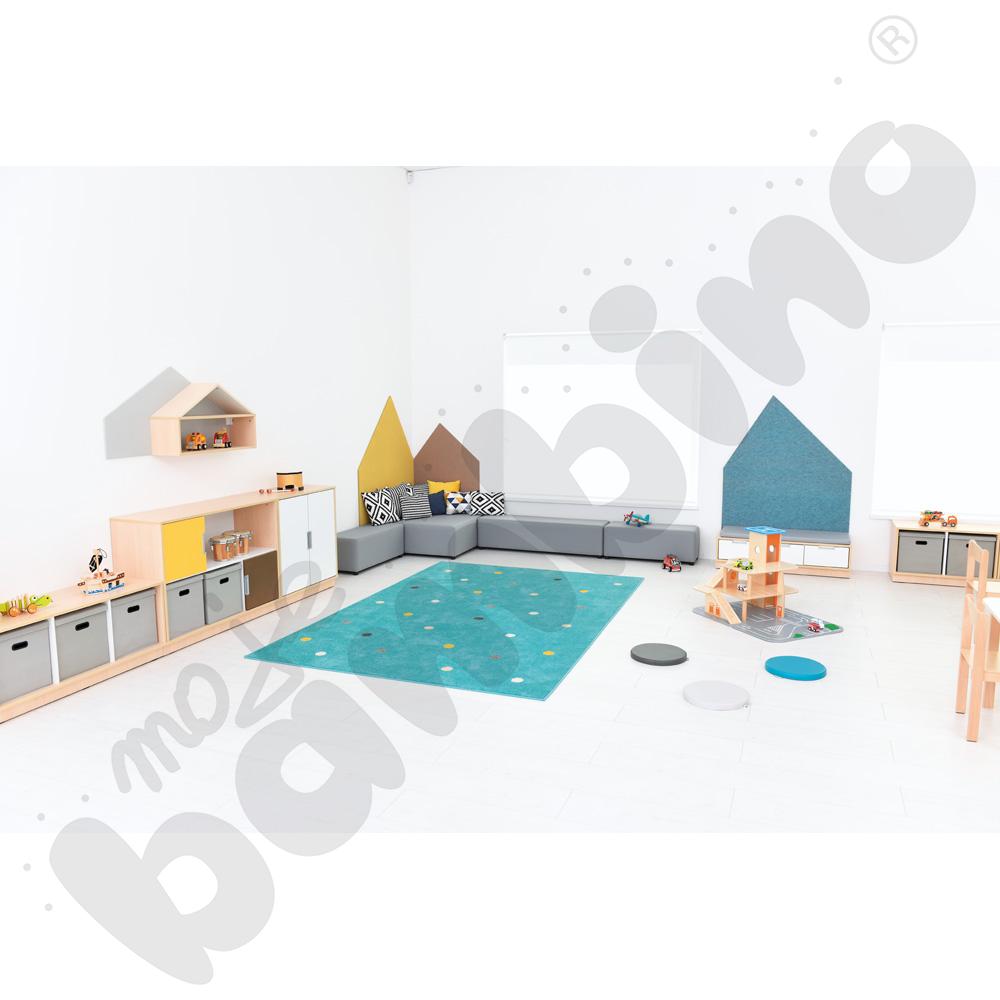 EKO dekor - domek duży żółty EKO dekor - domek duży żółty