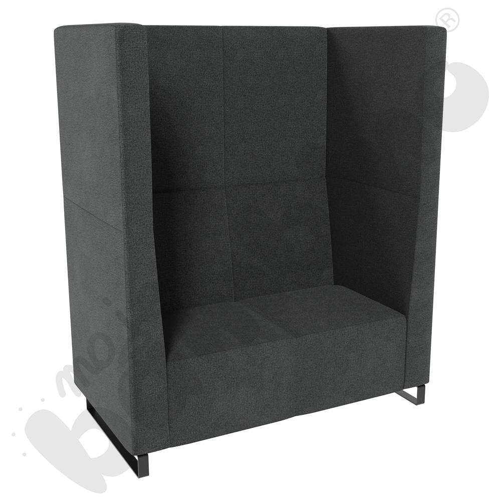 Sofa Universum 2-os. wys. 163 cm, 2 boki wysokie, tkanina KG37