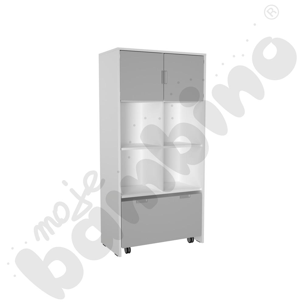 Quadro - zestaw 245, biała skrzynia