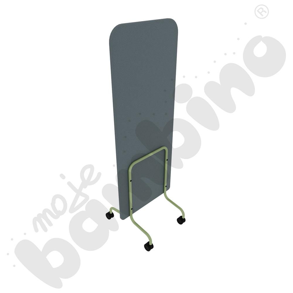 Parawan Versa 60x170 cm z kółkami na twardą powierzchnię, stelaż oliwkowy, tkanina BD13 Parawan Versa 60x170 cm z kółkami na twardą powierzchnię, stelaż oliwkowy, tkanina BD13