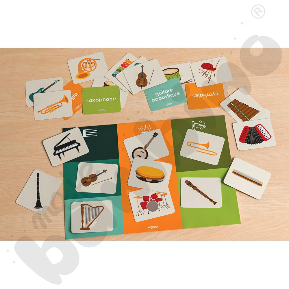 LOGI miniBot - instrumenty - w języku francuskim