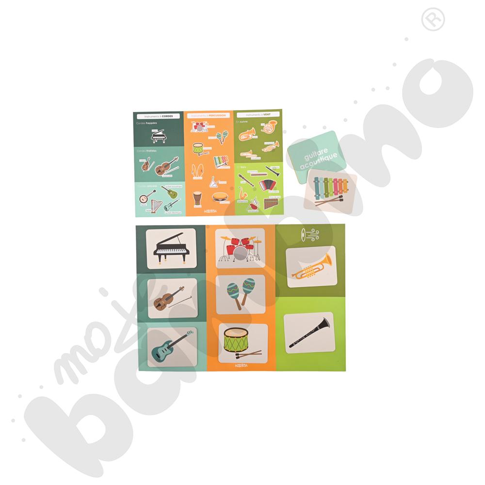 LOGI miniBot - instrumenty - w języku francuskim