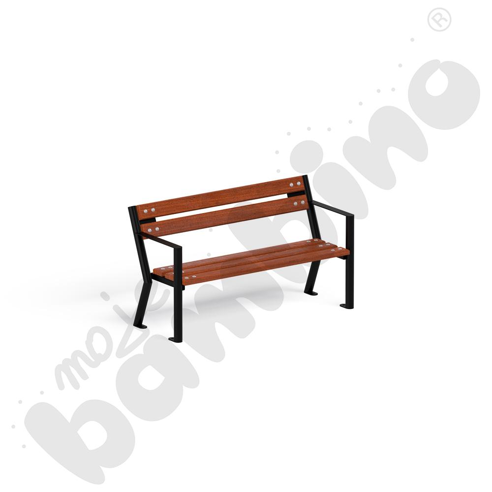 Ławka dziecięca Śmiałek, mahoń