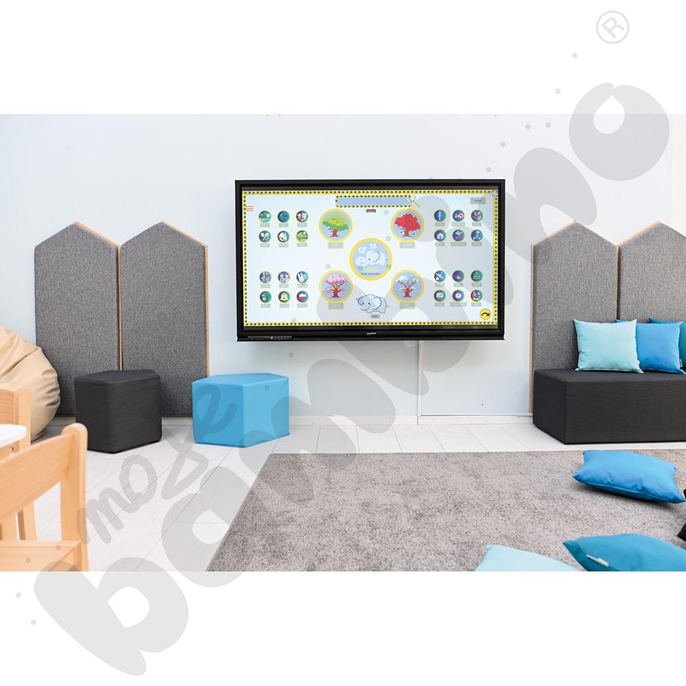 JumboEdu z monitorem interaktywnym insGraf Digital EduSpace 65 i uchwytem ściennym