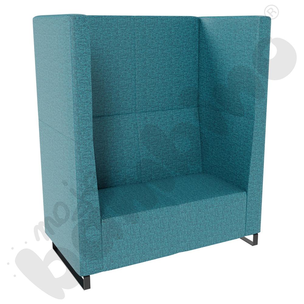 Sofa Universum 2-os. wys. 163 cm, 2 boki wysokie, tkanina RO22