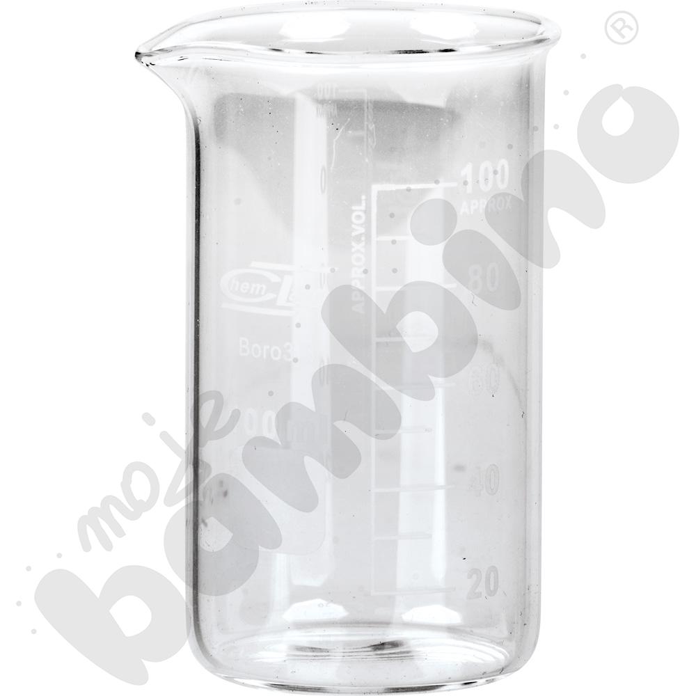 Zlewka wysoka szklana 100 ml