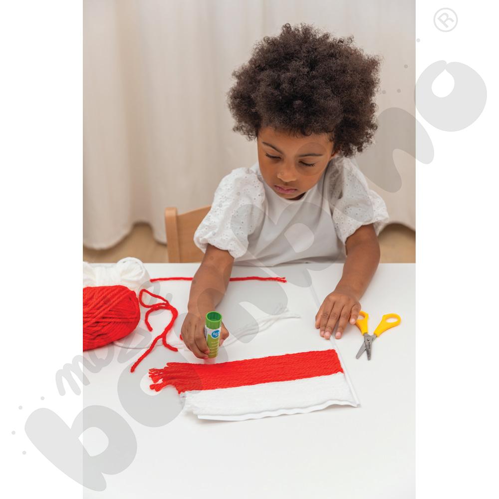 Włóczka - czerwona