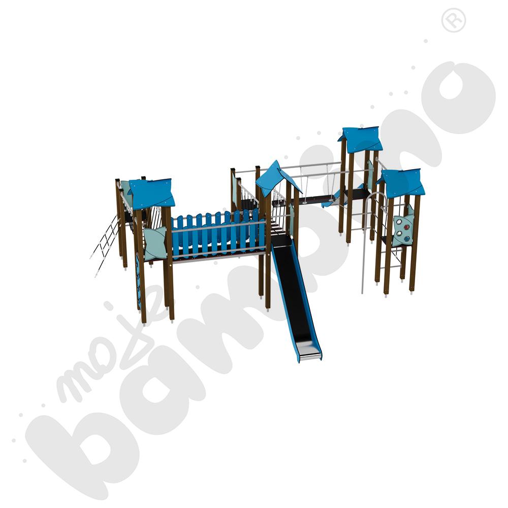 Zestaw Urbi 11, słupy drewniane B