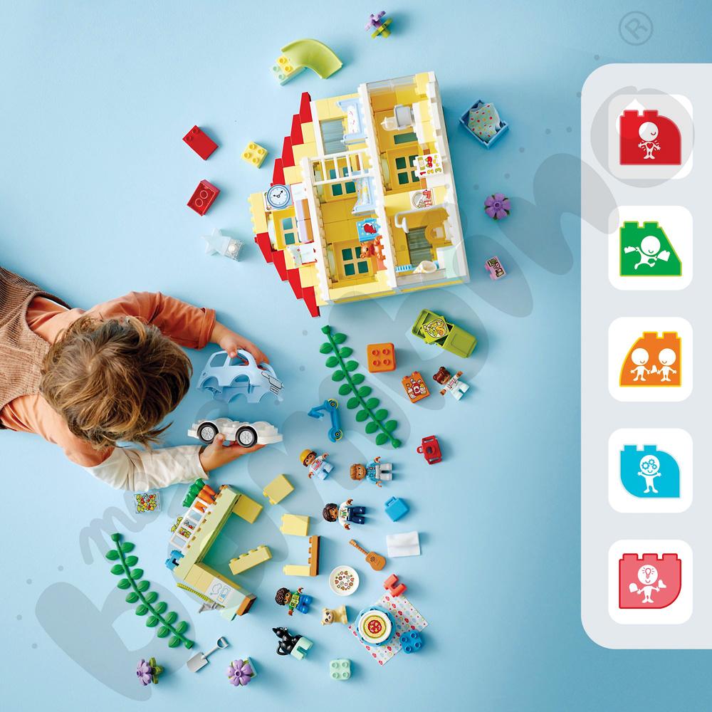 LEGO® Duplo Town Dom rodzinny 3 w 1 LEGO® Duplo Town Dom rodzinny 3 w 1