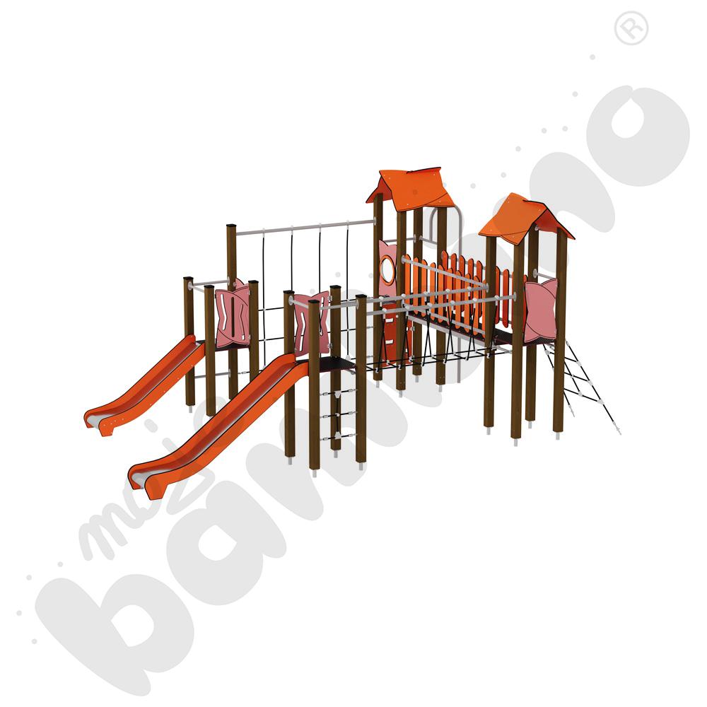 Zestaw Urbi 9, słupy drewniane A