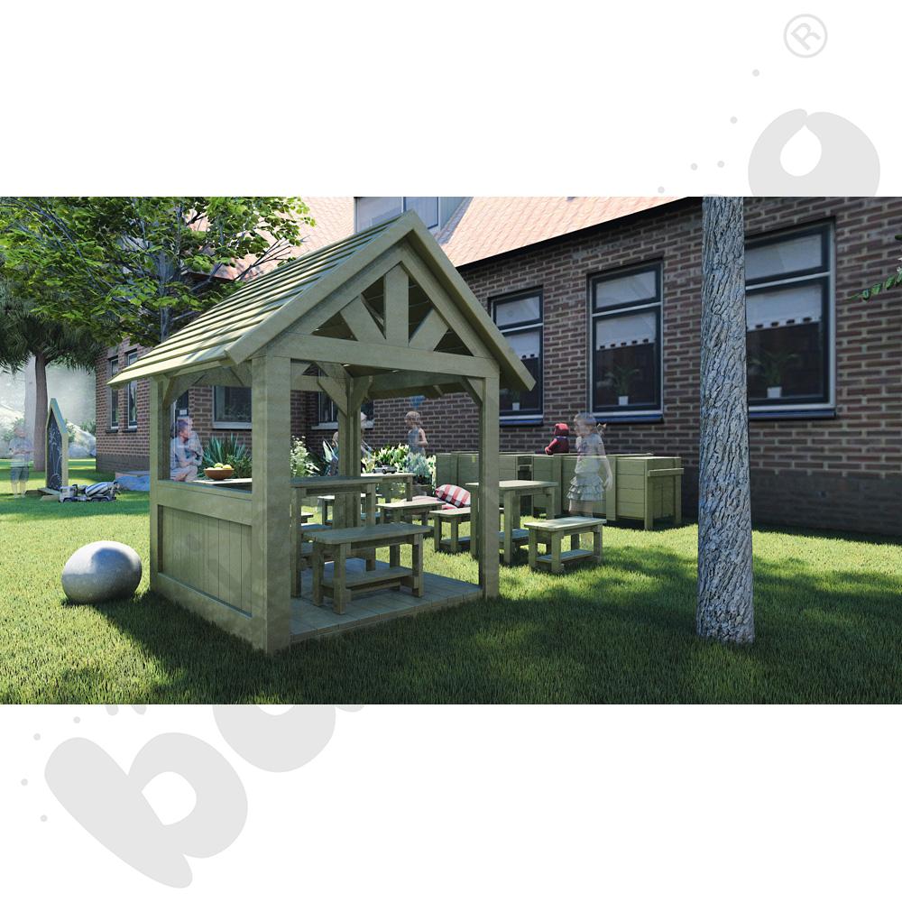 Mini stolik Terra, z kotwami Mini stolik Terra, z kotwami