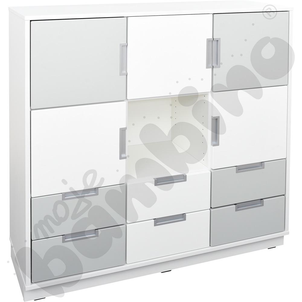 Quadro - zestaw 114, 90 st., biała skrzynia