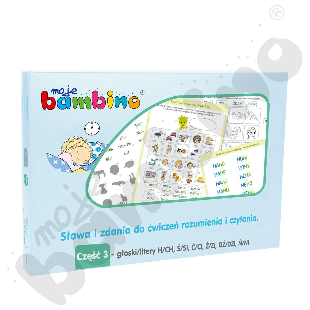 Słowa i zdania do ćwiczeń rozumienia i czytania. Część 3 - głoski/litery Ś, Ź, Ć, DŻ, Ń/NI Słowa i zdania do ćwiczeń rozumienia i czytania. Część 3 - głoski/litery Ś, Ź, Ć, DŻ, Ń/NI