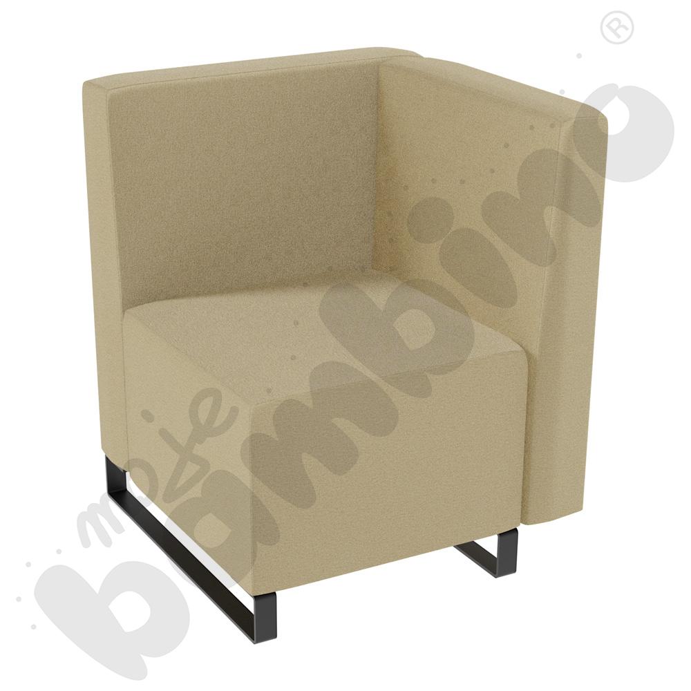Fotel narożny Universum wys. 82 cm, tkanina KG34