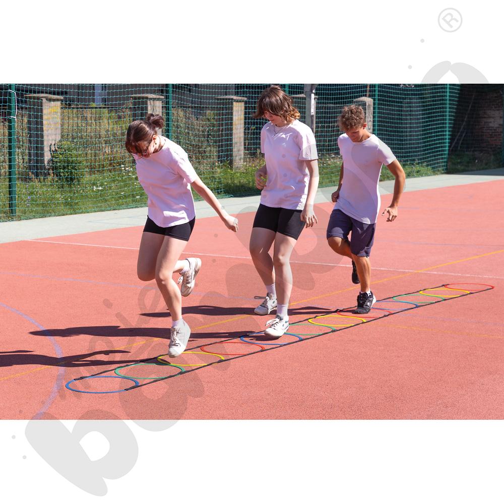 Drabinka z kółkami - Hoops