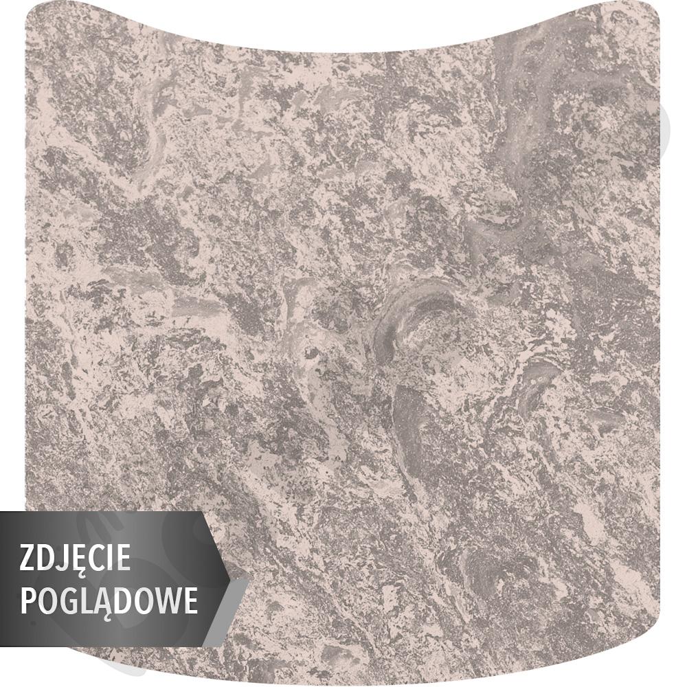 Stół Cichy kwadrat falisty 70x72, blat beżowy, narożniki zaokrąglone, rozm. 6