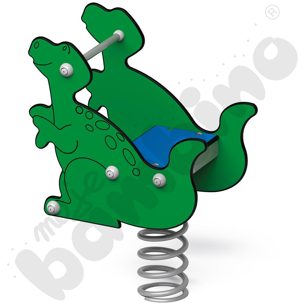 Dino - sprężynowiec na podstawie metalowej