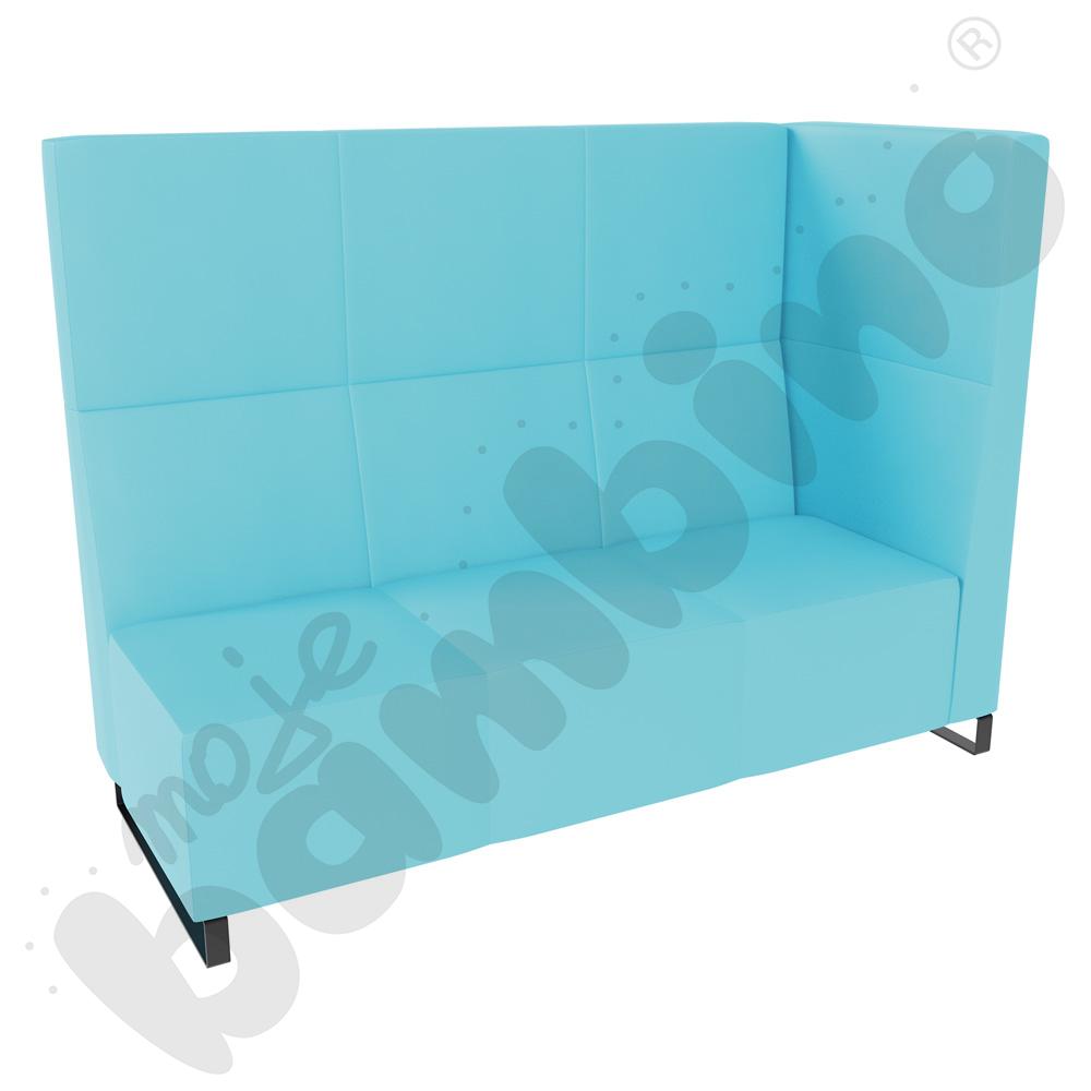 Sofa Universum 3-os. wys. 133 cm, bok średni prawy, tkanina MT12