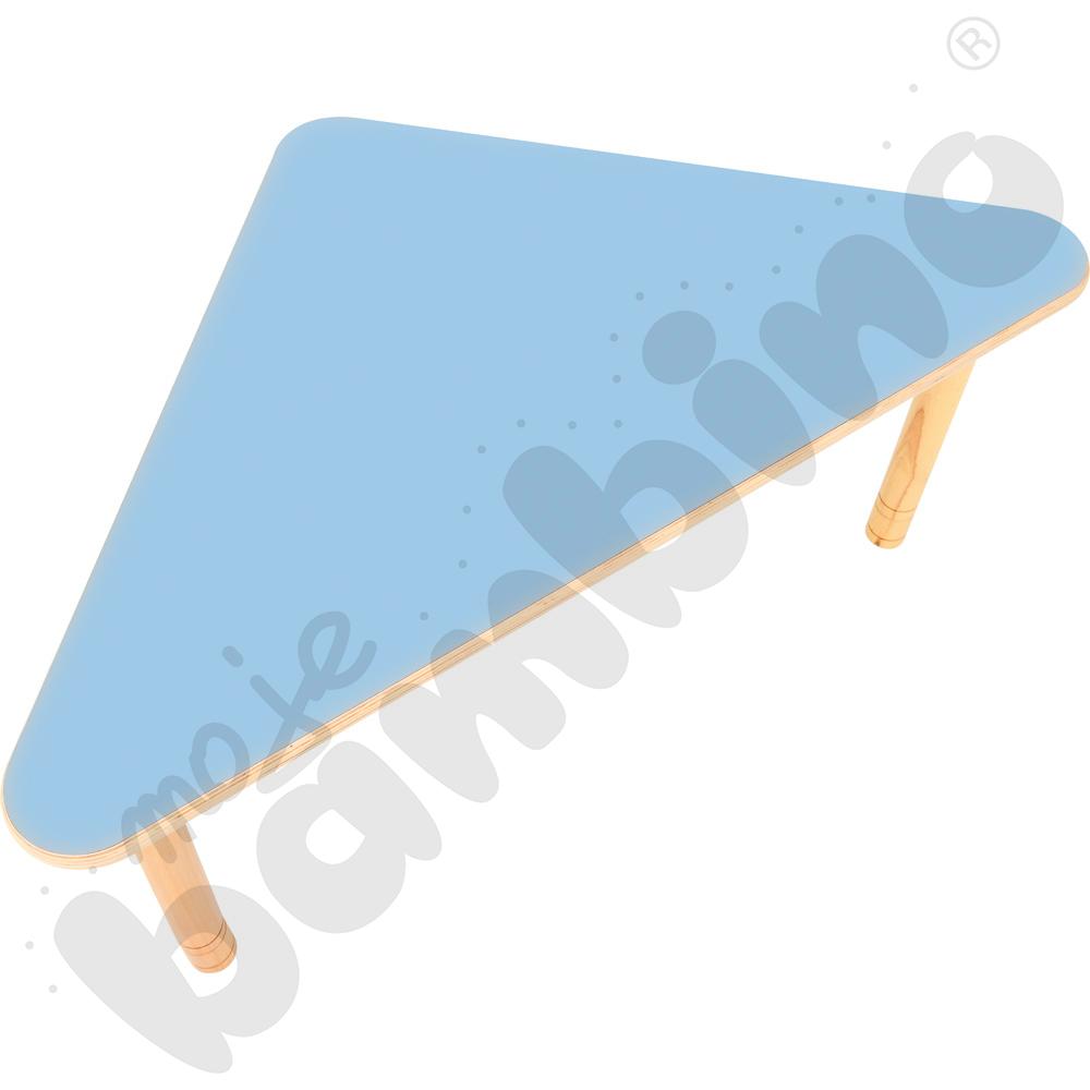 Stół Flexi trójkątny - niebieski