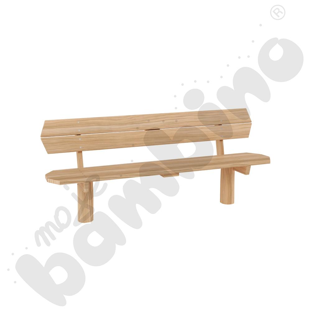 Ławka z oparciem Robinio