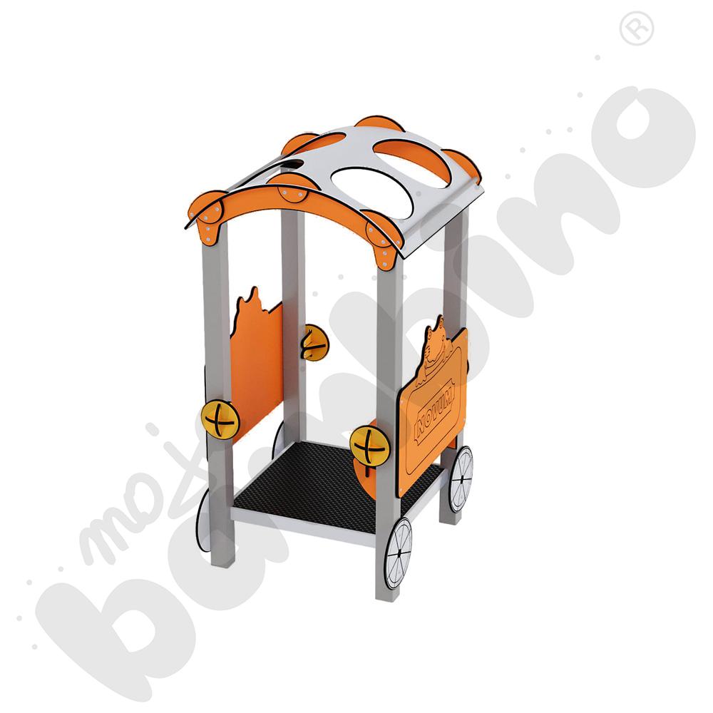 Wagonik Quadro Simple, metal