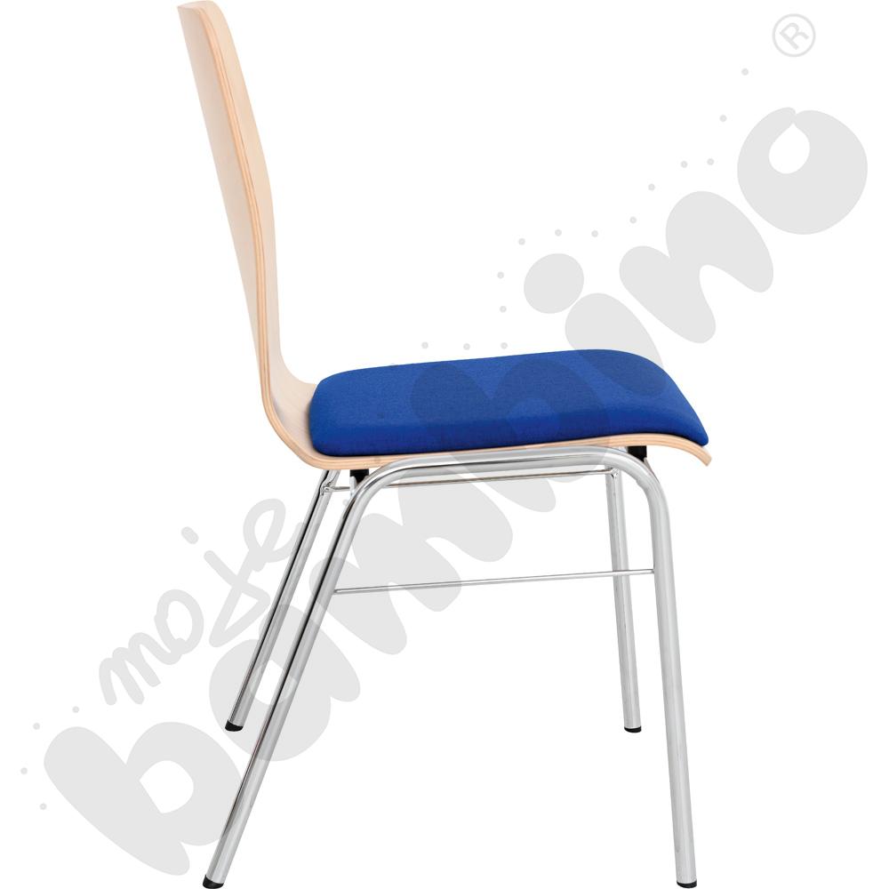 Krzesło Wing II seat plus chrome - pełne oparcie