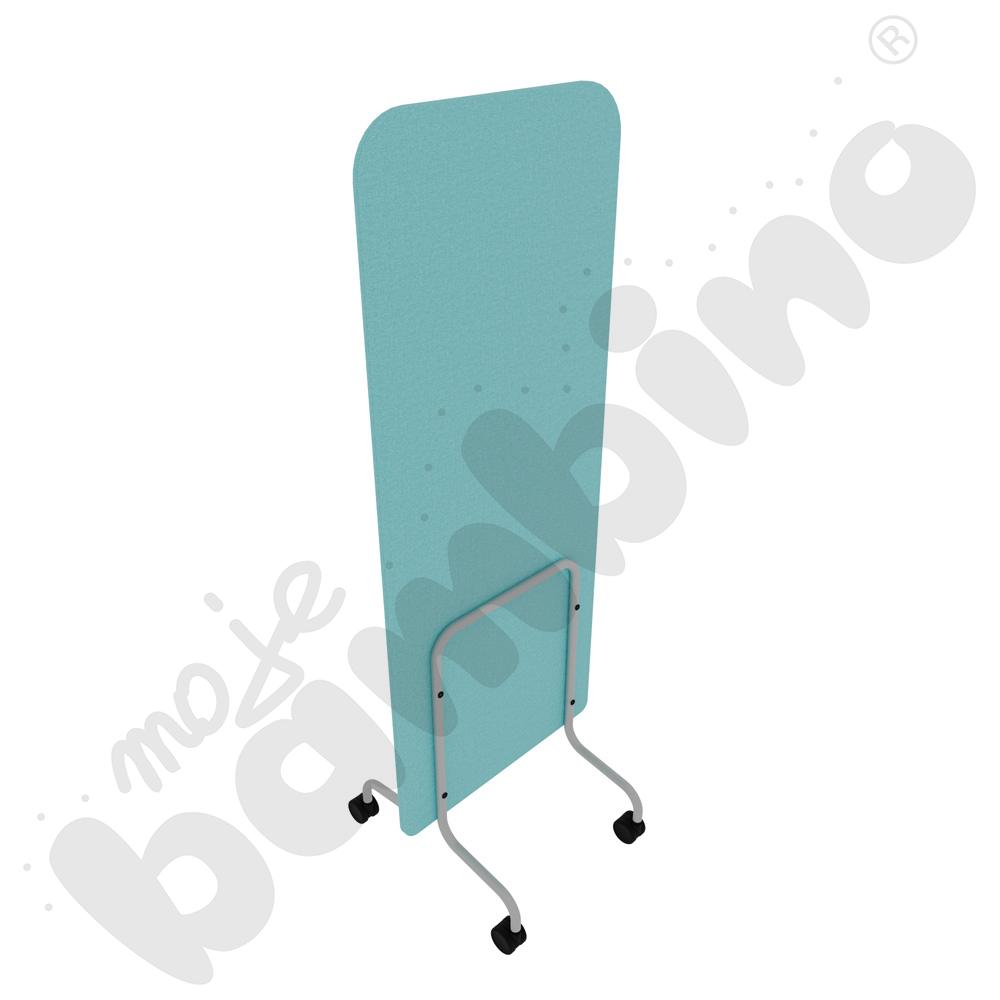 Parawan Versa 60x170 cm z kółkami na miękką powierzchnię, stelaż jasnoszary, tkanina RO20 Parawan Versa 60x170 cm z kółkami na miękką powierzchnię, stelaż jasnoszary, tkanina RO20