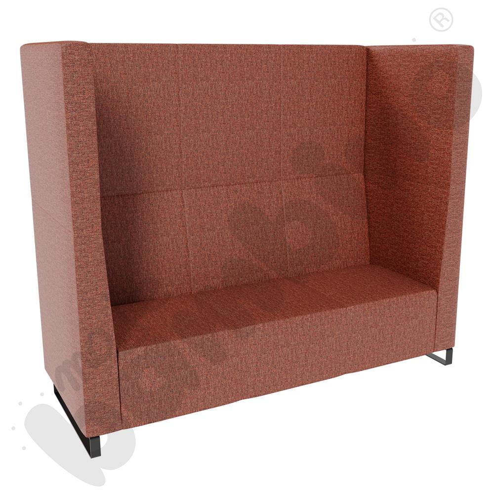 Sofa Universum 3-os. wys. 163 cm, 2 boki wysokie, tkanina RO06