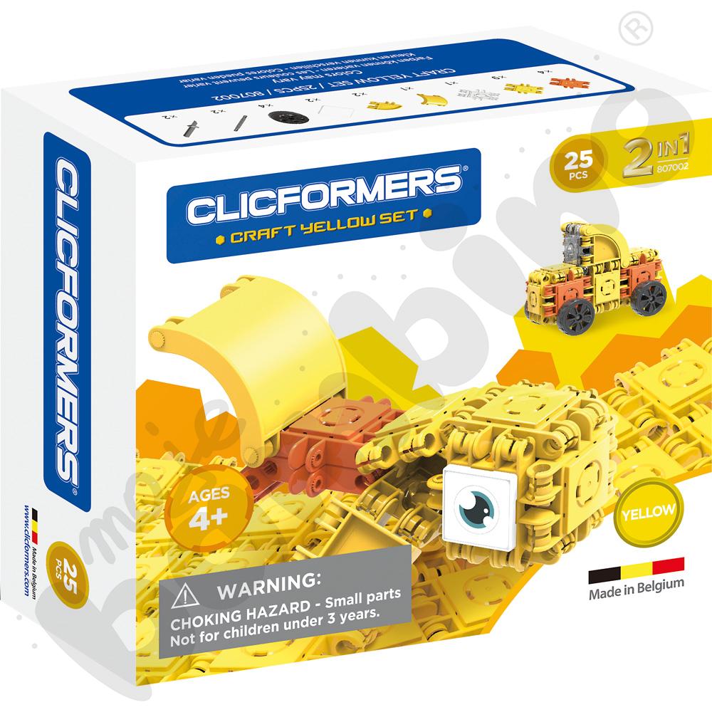 Clocki Clickformers Yellow 2 w 1