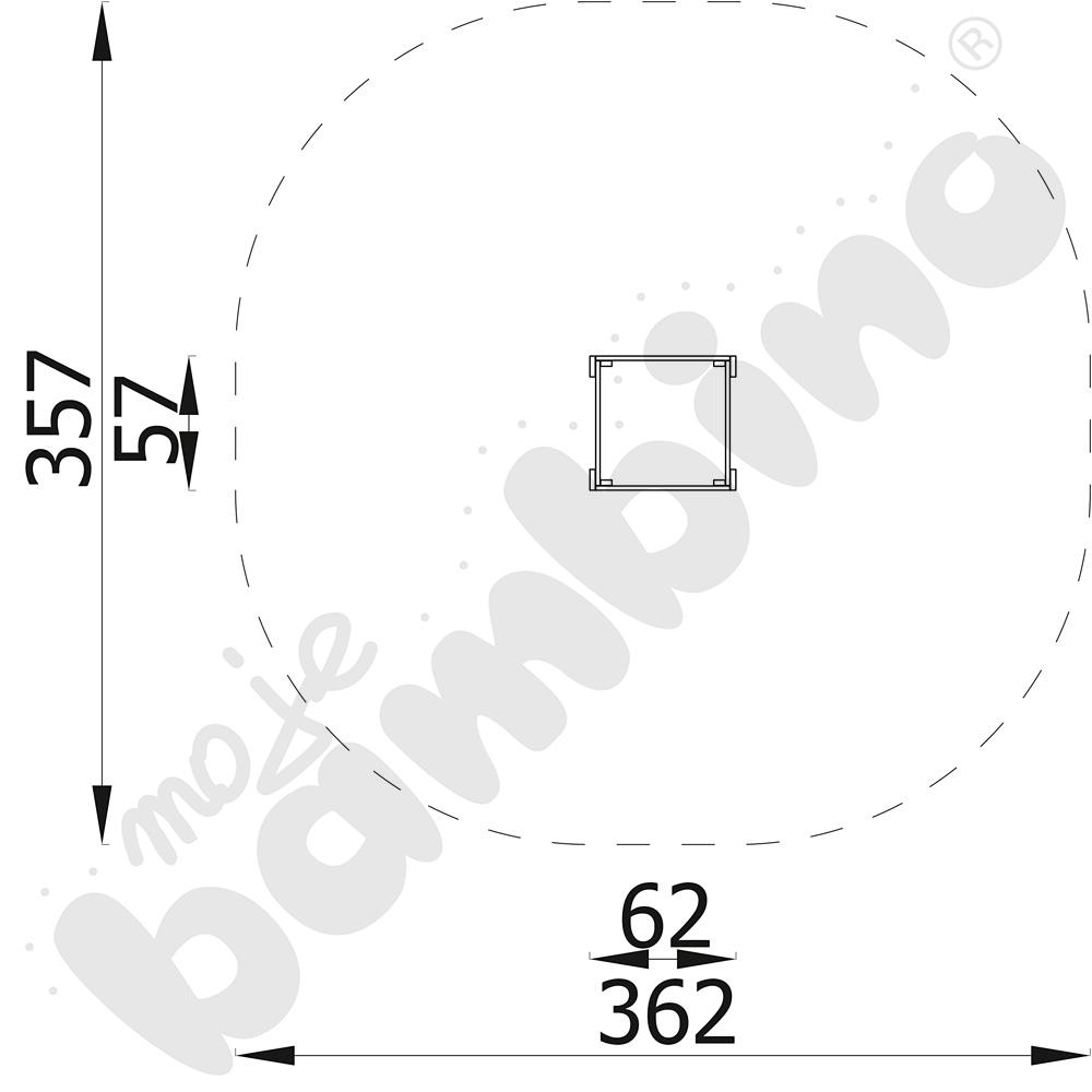Warzywnik Terra, mały z kotwami
