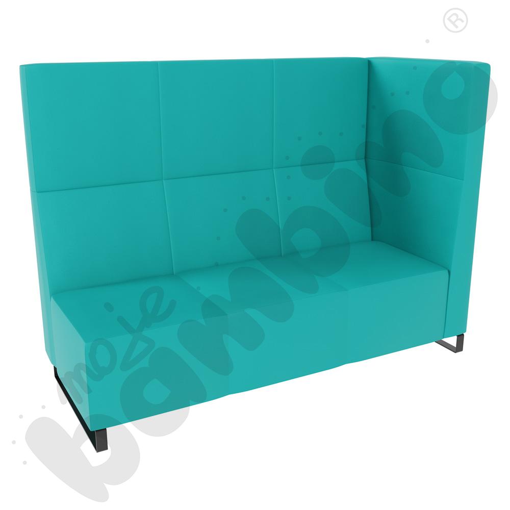 Sofa Universum 3-os. wys. 133 cm, bok średni prawy, tkanina MT11