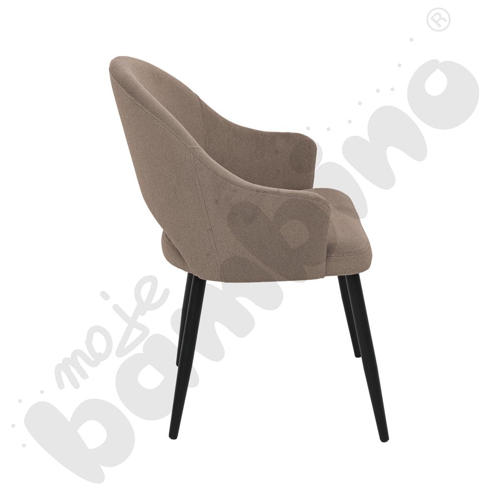 Krzesło Aria szarobrązowe