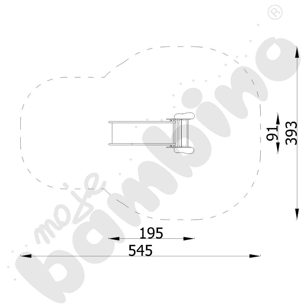 Zjeżdżalnia wolnostojąca 90 Robinio