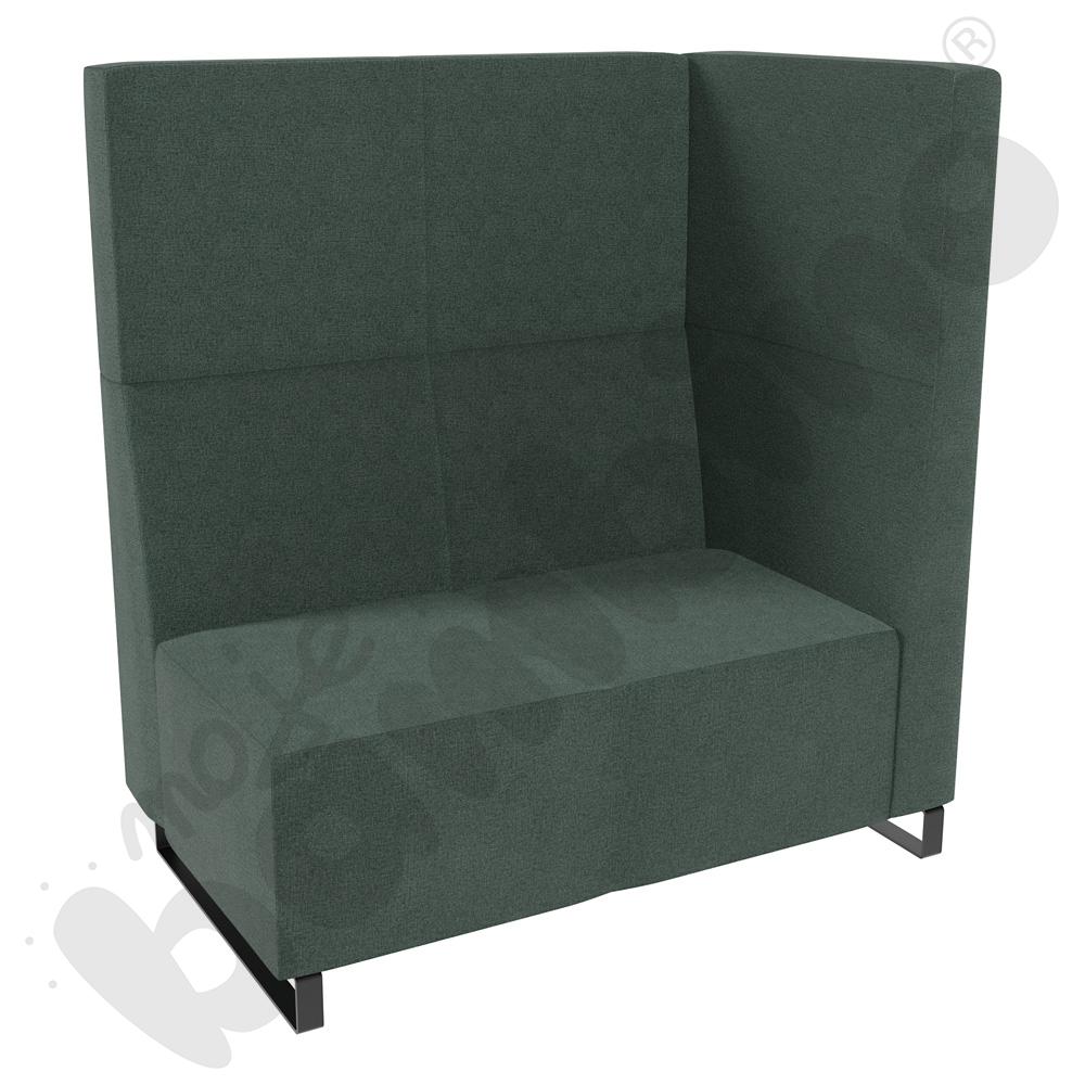 Sofa Universum 2-os. wys. 133 cm, bok średni prawy, tkanina KG01