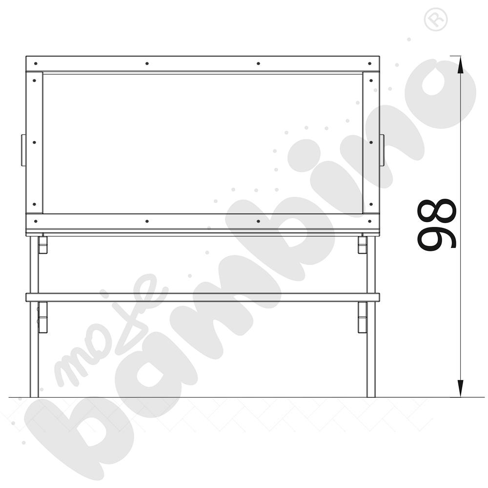 Tablica do rysowania z siedziskiem Terra