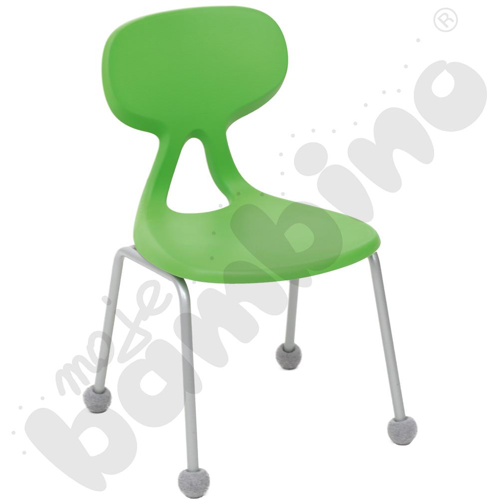 Nakładki filcowe do krzeseł - szare,  100 szt., 16-22 mm
