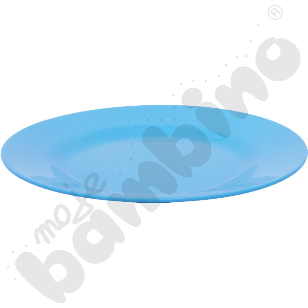 Płytki talerz 18 cm - niebieski