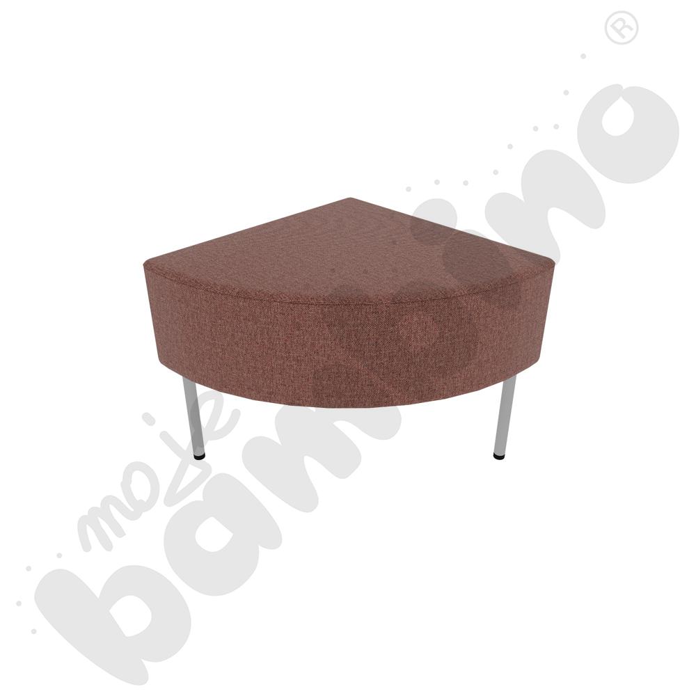 Narożnik Versa 50x50 cm z filcowymi stopkami, stelaż jasnoszary, tkanina RO11 Narożnik Versa 50x50 cm z filcowymi stopkami, stelaż jasnoszary, tkanina RO11