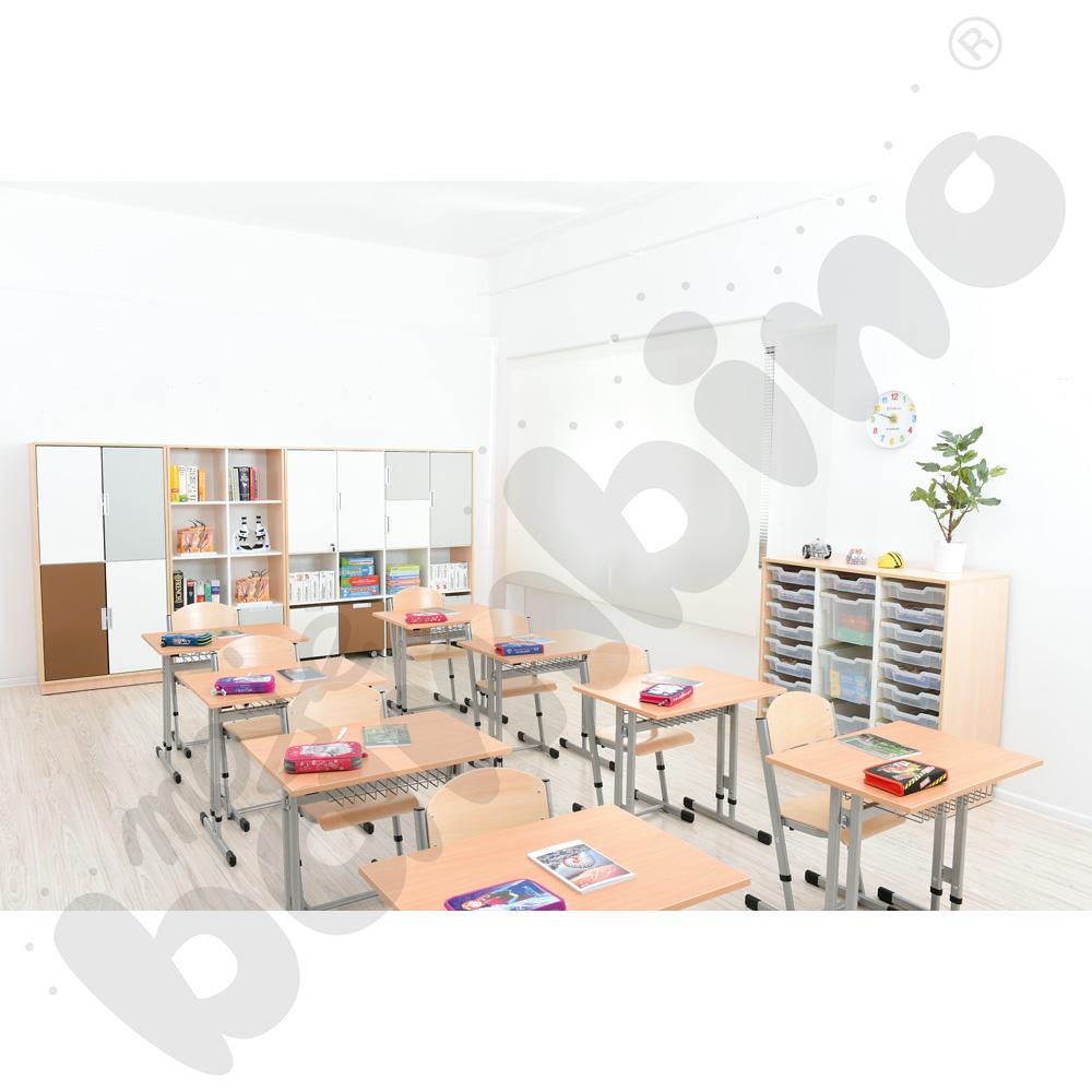 Quadro - zestaw 77, 90 st., skrzynia klon jasny