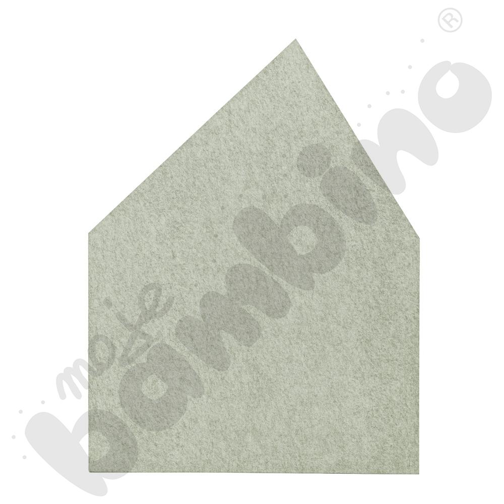 EKO dekor - domek duży - pastelowy jasnozielony