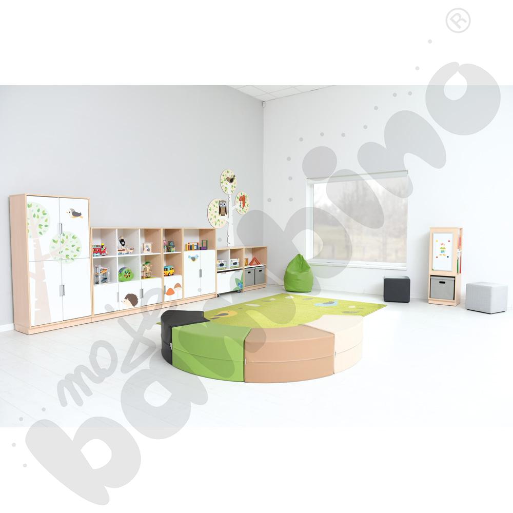 Quadro - zestaw Las 90 st., cichy domyk, klonowa skrzynia