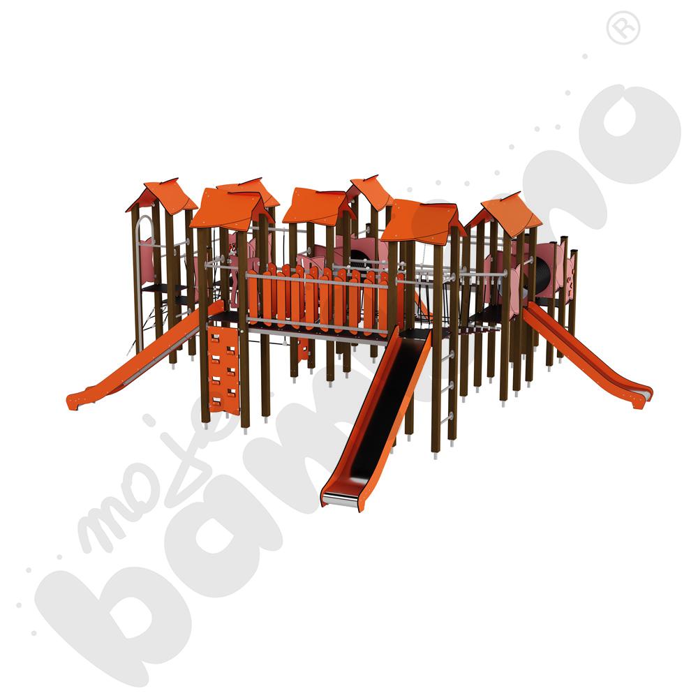 Zestaw Urbi 12, słupy drewniane A