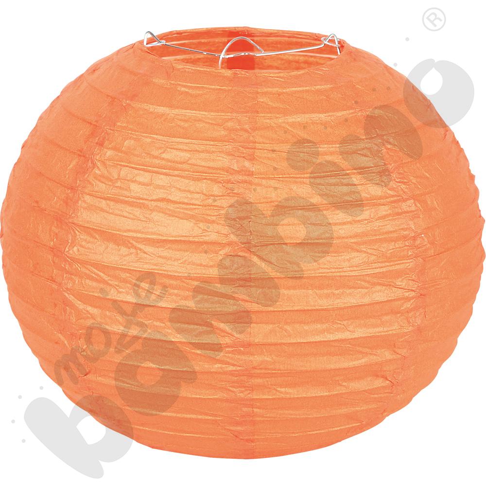 Papierowy lampion - pomarańczowy