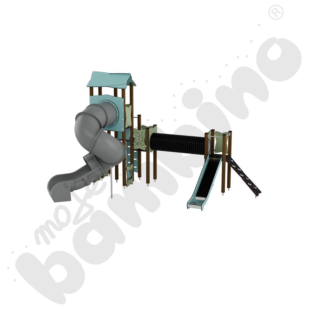 Zestaw Urbi 13, słupy drewniane C