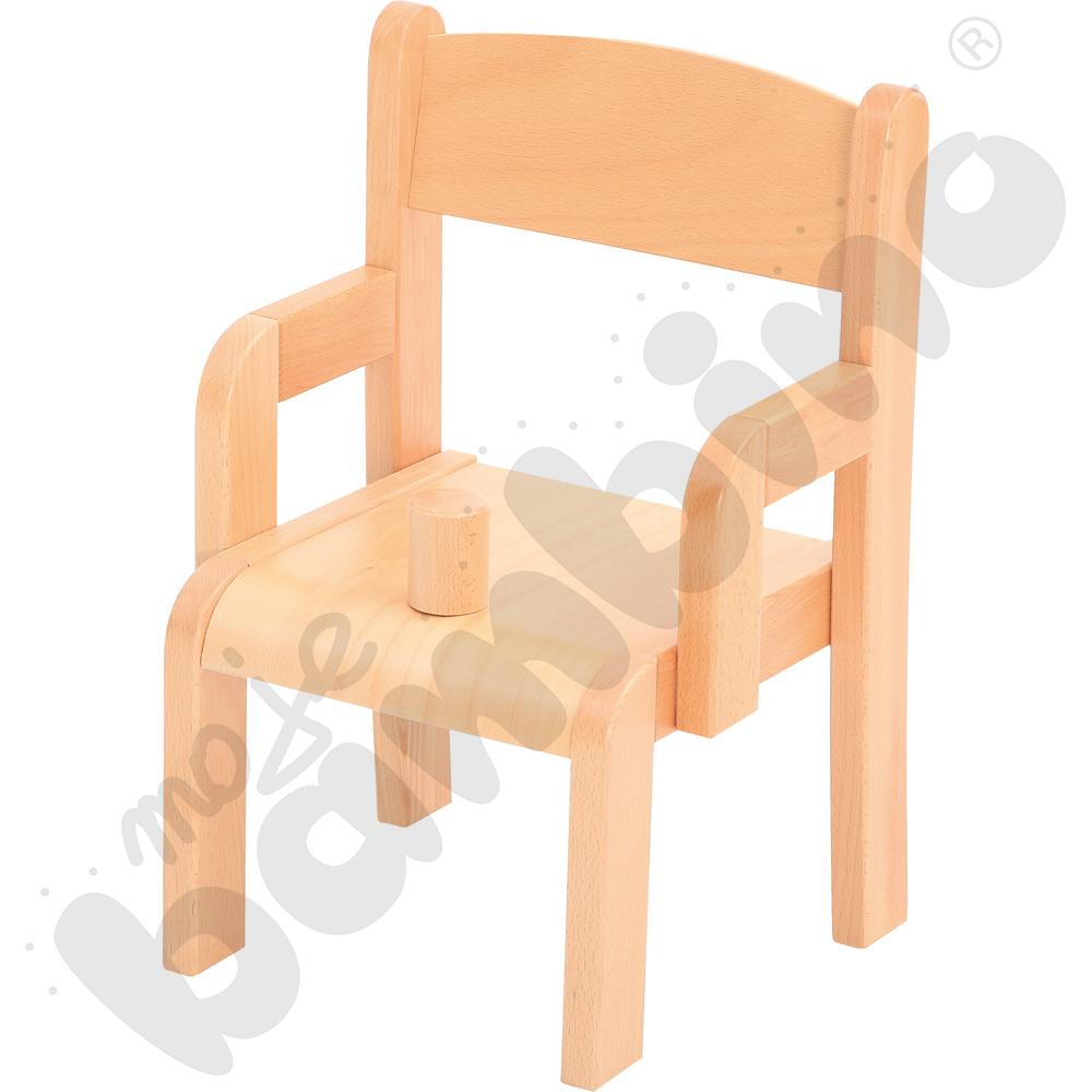 Krzesło z ogranicznikiem rozm. 0