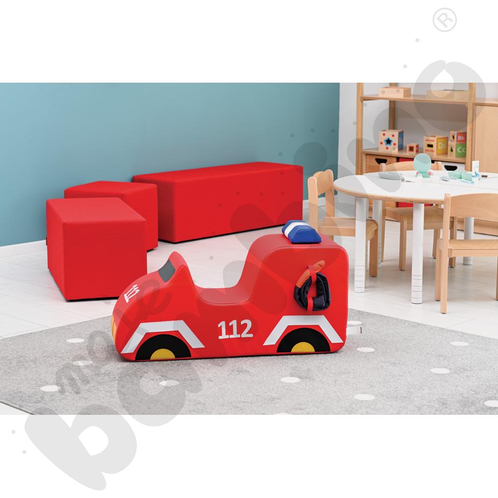 Pufa 3-osobowa Inflamea czerwona Pufa 3-osobowa Inflamea czerwona