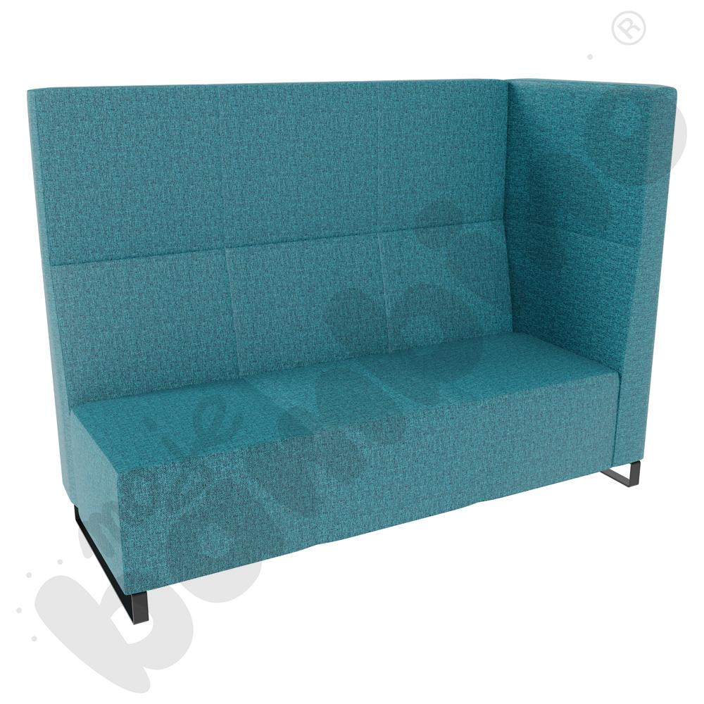 Sofa Universum 3-os. wys. 133 cm, bok średni prawy, tkanina RO22