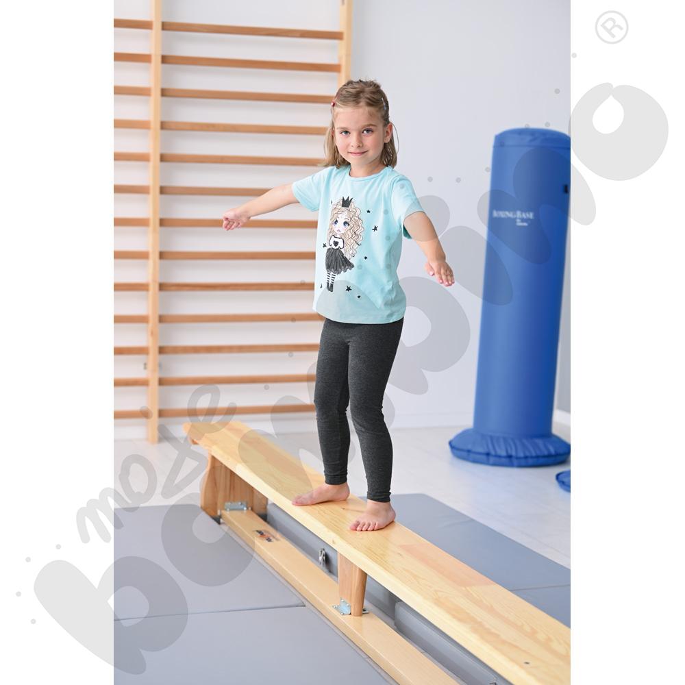 Ławka gimnastyczna 3 m - nogi drewniane Ławka gimnastyczna 3 m - nogi drewniane