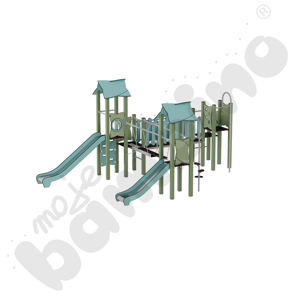 Zestaw Urbi 8, słupy metalowe C