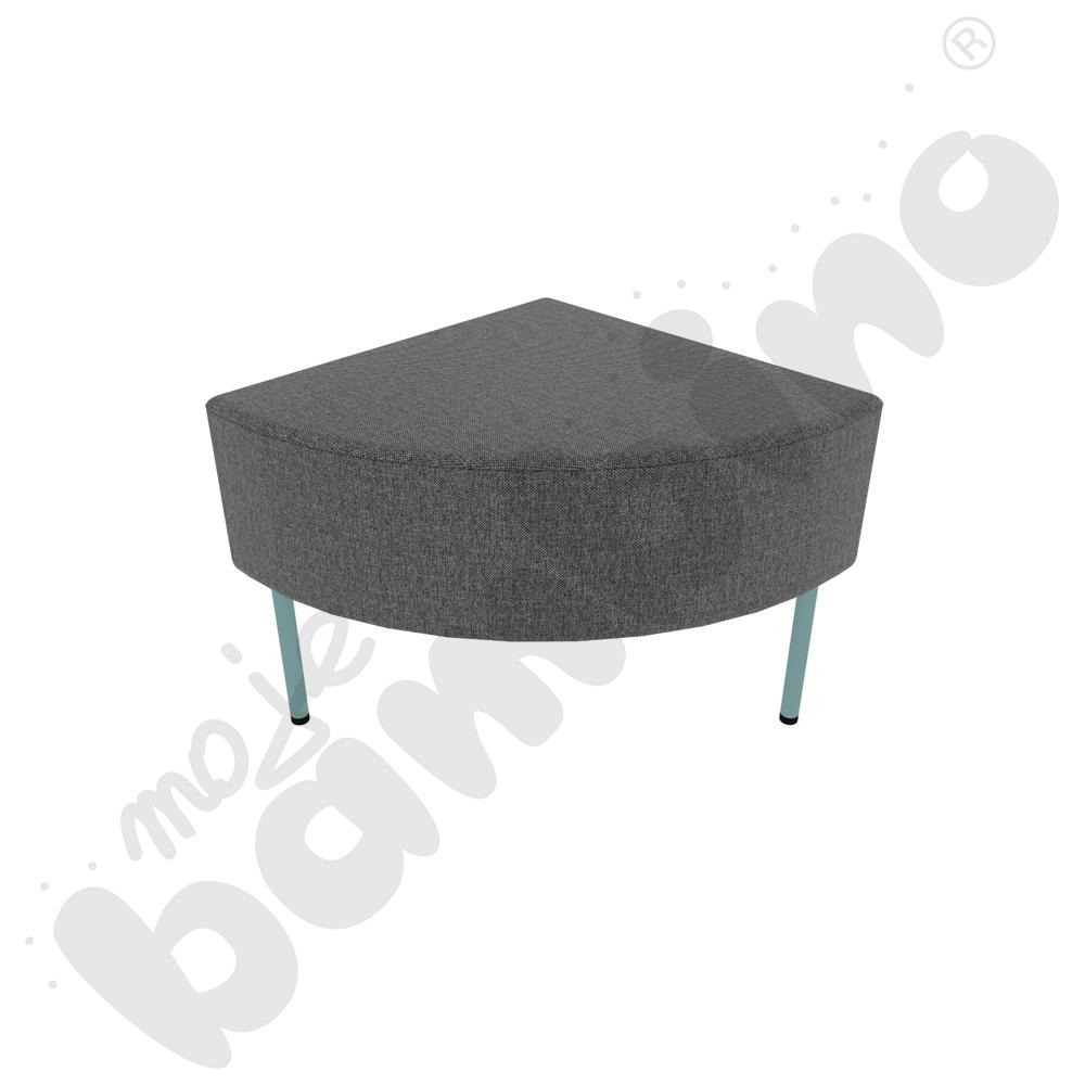 Narożnik Versa 50x50 cm z plastikowymi stopkami, stelaż turkusowy, tkanina RO39 Narożnik Versa 50x50 cm z plastikowymi stopkami, stelaż turkusowy, tkanina RO39